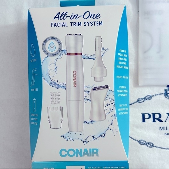 Conair All In One Facial Trim System, Conair Ladies Trimmer System - Picture 9 of 12